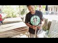 Cara repair veneer shortcore plywood yang cacat karena lapuk