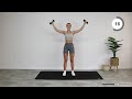 30 Min Standing Light Dumbbell HIIT | Build Lean Muscle, Full Body Sculpt + Fat Burn, No Repeat