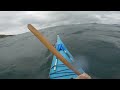 Kayaking in Choppy Sea