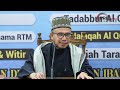 Prof Dato Dr MAZA - Pastikan Kita Buat Ini Untuk Masuk List Orang Soleh | Hidupkan Solat Malam