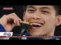 Carlos Yulo nasungkit ang gold medal sa floor exercise sa 2024 Paris Olympics | TV Patrol