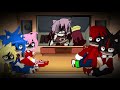 Sonic characters react to Secret Histories (Tails) + There’s something about Amy //Gacha club