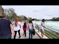Niagara Falls NY 🇺🇸 Sightseeing Walking Tour In Beautiful Niagara Falls State Park  🌳🌳 2024 🎧
