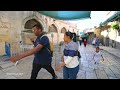 Jerusalem Is Beautiful. an Amazing Walk from The Golden Gate of The Old City to The City Center.