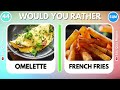 Would You Rather...? Breakfast VS Dinner 🥐🍔