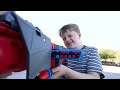 Saying Goodbye to the Old Nerf Arsenal. Ethan and Cole Remember Nerf Blasters.