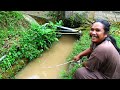 Rekor Baru...!!! Langsung Strike Ikan Monster Segede Bayi || Mancing Di Gorong² Pinggir Jalan