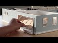 DIY Miniature Garage Door｜微缩车库门