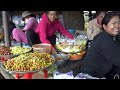 Cambodian Best Countryside Street Food - Crispy Shrimp, Fish Patty, Palm Cakes, Snail, Crab,&more