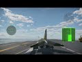 J4E (F4E) Carrier Landing (War Thunder)