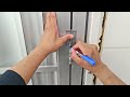 This tip changed my life! How to insert a spring into a door hinge!