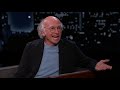 Larry David on Showing Up at Jimmy Kimmel’s House on the Wrong Day, His Best Friend & Return of Curb