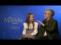Matilda The Musical’s Emma Thompson & Alisha Weir Play MTV Yearbook | MTV Movies