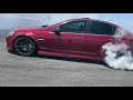 2009 Pontiac G8 GXP 800+ WHP spitting flames while shredding tires!