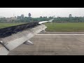 Airbus A320 - Landing at Chengdu airport