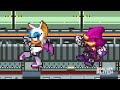 Espio vs Rouge - The Ninja vs The Spy | Sonic Sprite Animation