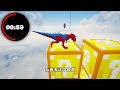 GT5: Every time Spider-Man jumps  he upgrades  can he jump all the way to space?