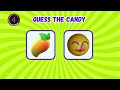 Can You Guess The CANDY by emojis? | 🍬🍭 Emoji Quiz