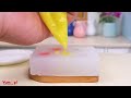 Coolest Miniature Jelly Decorating Idea | Awesome Miniature Ocean Jelly | Tiny Swimming Pool Jelly