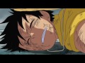Whitebeard saves Luffy from Kizaru ~ HD
