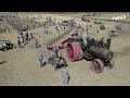 Starting the Weirdest Steam Tractor Ever Invented