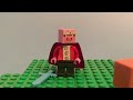 Lego Minecraft stop motion Technoblade never dies #technobladeneverdies #epic #sad ￼￼￼