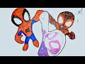 Drawing Spidy and his Friend