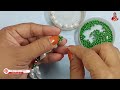 Handmade Beads Rakhi Idea #0277  | Easy Jewellery Making  |  PEARL BRACELET AT HOME