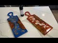 Epoxy Resin & Wood Charcuterie Board With Wine Corks Tutorial