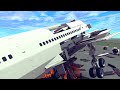 Emergency Landings In The Aircraft Carrier - Airplane Crashes & Landings! Besiege plane crash