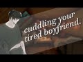 Cuddling with your tired boyfriend (No Talking) (1 Hour) (Breathing) (Sleep Aid)