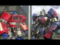Transformers: Movie Optimus Prime VS G1 Optimus Prime Fight Scene Animation