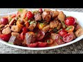 Crispy Panzanella Salad - Tuscan Bread & Tomato Salad Recipe