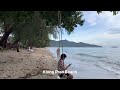 [4K] Walking tour Koh Chang. One of the most beautiful island in Thailand. How is it now? 2024