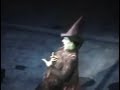 Shoshana Bean being Elphaba in Wicked The Musical