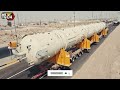 Extreme Dangerous Transport Skill Operations Oversize Truck, Biggest Heavy Equipment Machines#7