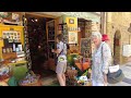 Bormes les Mimosas France - French Village Walk - Flowered Beautiful Villages 4k video tour