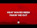 Glass Animals - Heat Waves (Slowed Version) Lyrics | 8D Audio 🎧