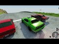 КОВБОЙ НАГГЕТС ПРОТИВ МАШИН! ВЫЖИВАНИЕ НА СПУСКЕ СМЕРТИ В BeamNG.drive