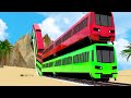 【踏切アニメ】あぶない電車 Rail gadi aa gayi chuk chuk chuk rail gadi rang birangi railgadi #train