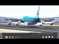 BUTTER 🧈 Landing 747-400 KLM SFO #swiss001landing