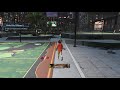 2k put indoor gym sound effects in the CITY.......
