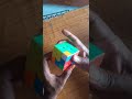 without formula solving 3×3rubik's cube 2nd layer...