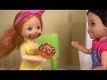 Barbie & Ken Doll Family New Baby Morning Routine