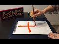 Shodo (書道) Japanese calligraphy Basic Strokes 1 by Koshu 紅秋