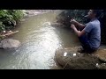 VLOG MANCING IKAN DI SUNGAI! hasil nya,,,,,nihil alias ZONK!!!!!