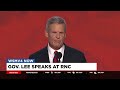 Gov. Bill Lee speaks at Republican National Convention