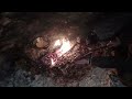 -20⁰ Winter Bushcraft - Tarp Camp with Wool Blankets & Long Fire