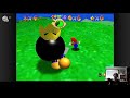 Super Mario 64: a very charming game. Ft. evil leafy plush