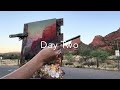 Castle Rock Sunrise : Sedona, Arizona Plein Air Painting